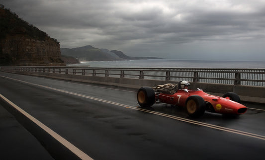 Ferrari with a view By Damien Pleming